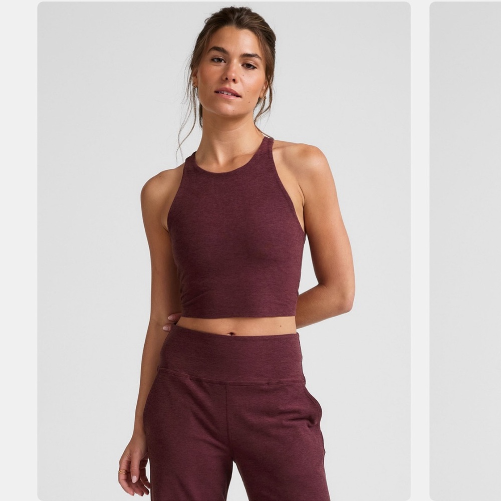 Beyond Yoga Spacedye Focus Cropped Tank NWT